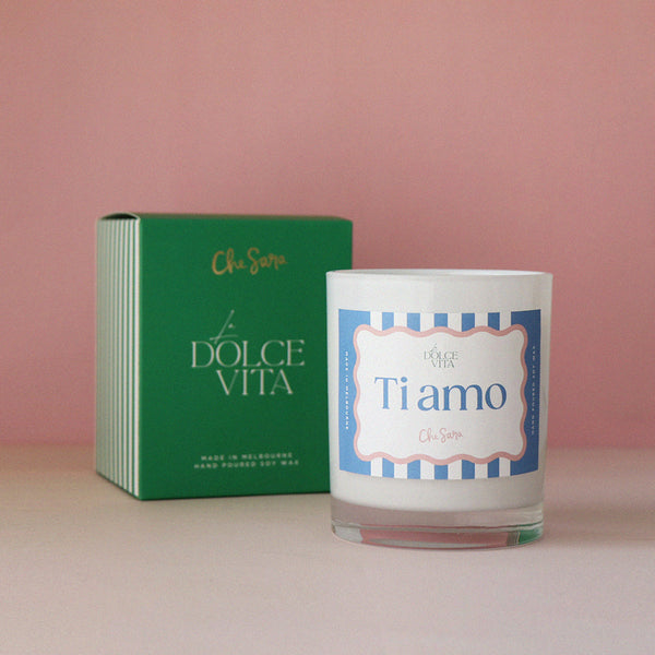 Ti Amo Soy Wax Candle