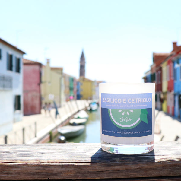 Basilico E Cetriolo (Basil & Cucumber) Soy Wax Candle