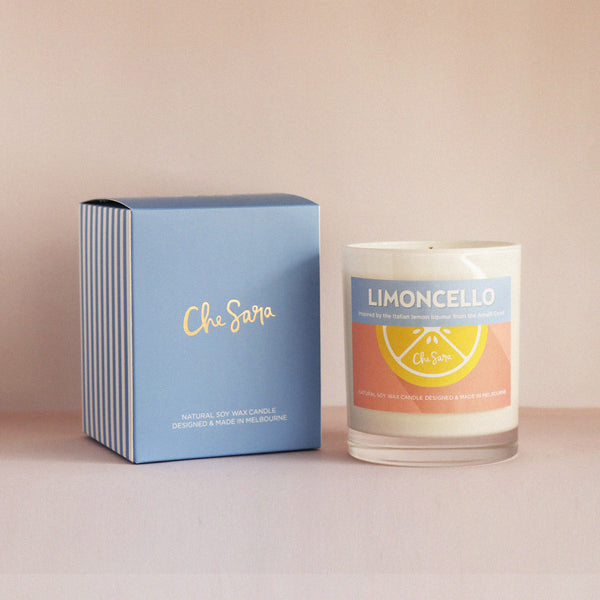 Limoncello Soy Wax Candle